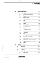 Liebherr L514 Wheel Loader Operators manual