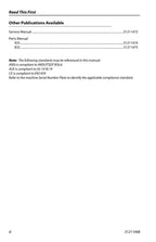 Manual del operador de mantenimiento y operación del manipulador telescópico JLG 832 925 31211468