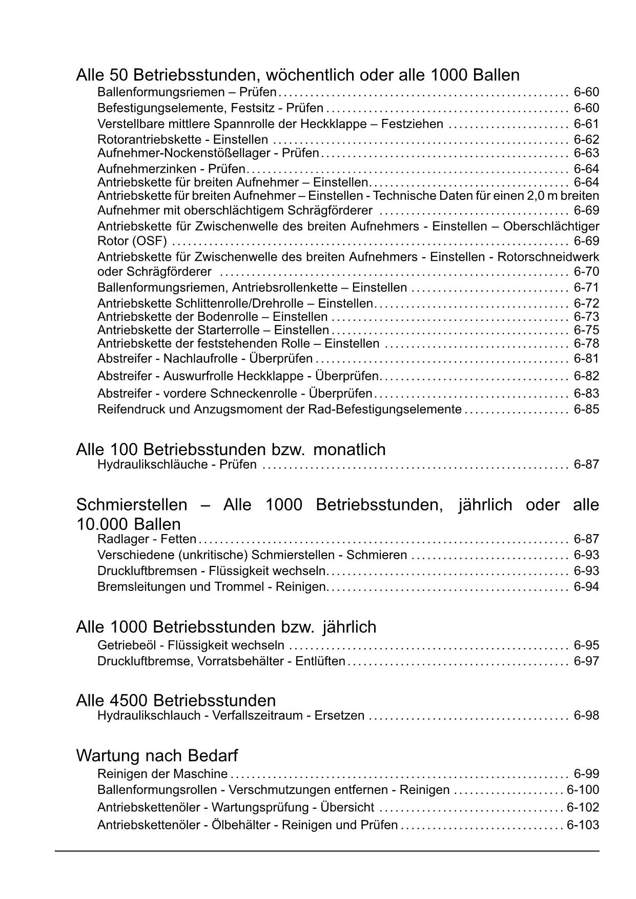 New Holland Roll Belt 150 180 Rundballenpresse Betriebsanleitung 47780980