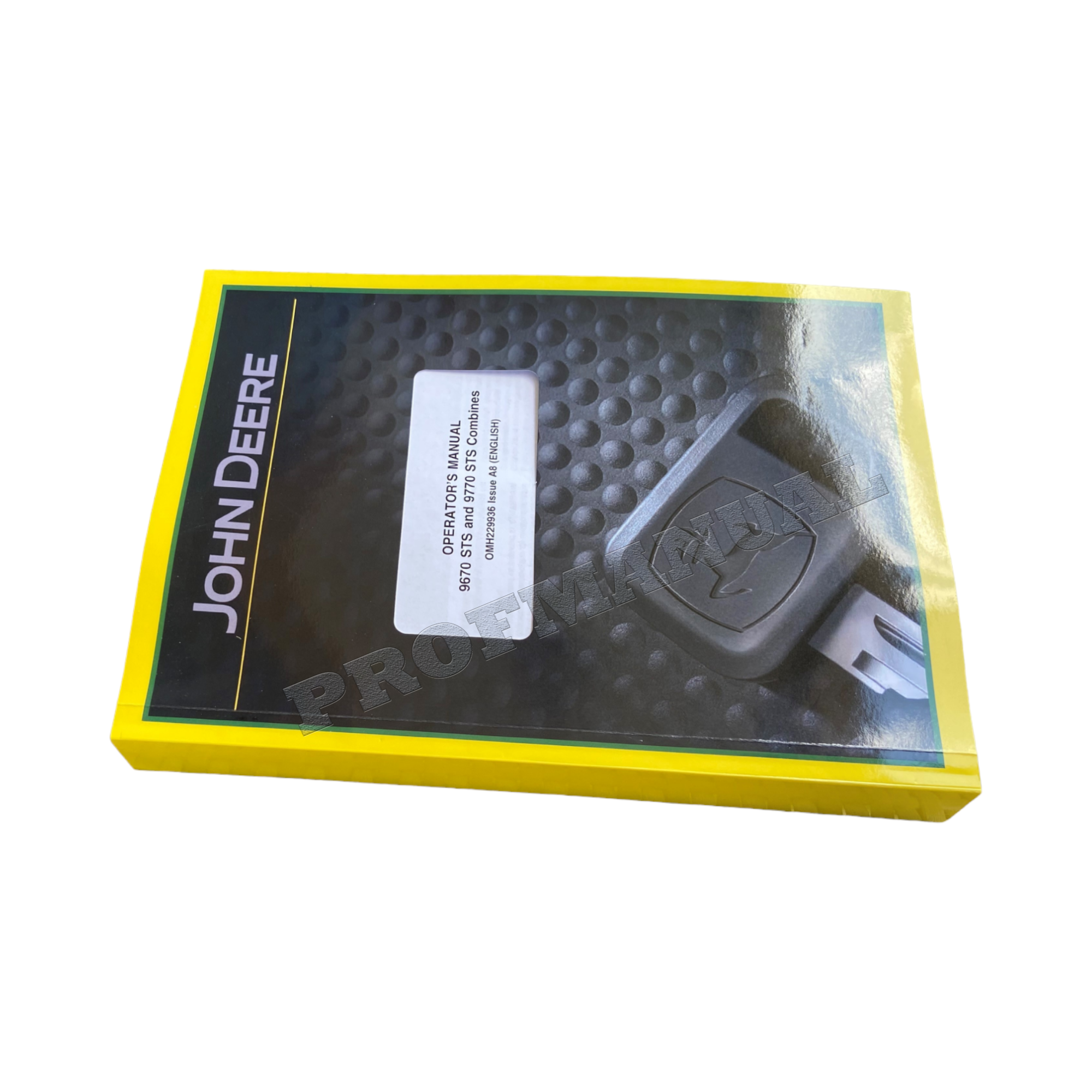 JOHN DEERE 9670 9770 STS MANUAL DEL OPERADOR DE LA COSECHADORA + ¡BONIFICACIÓN! 