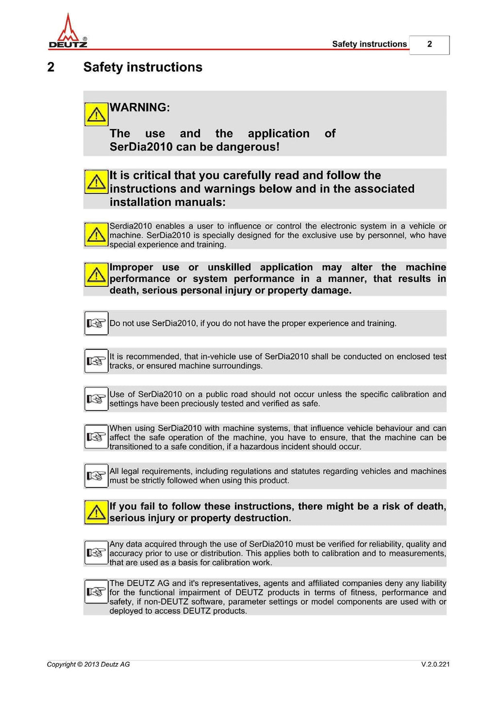 Hitachi SerDia2010 Wheel Loader Engine Manual
