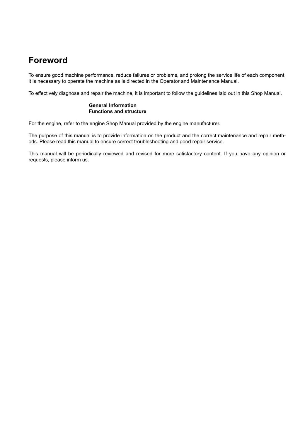 Hitachi ZW550 Wheel Loader Technical Manual Operational Principle TONHC-EN-00