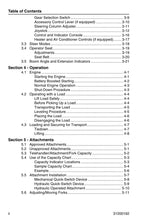 Manual del operador de mantenimiento y operación del manipulador telescópico JLG G5-19A G6-23A