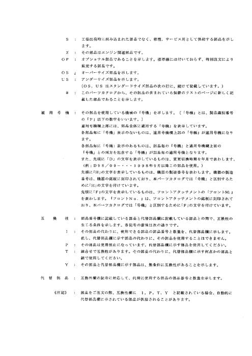 Manual del catálogo de piezas de la excavadora Hitachi EX50U