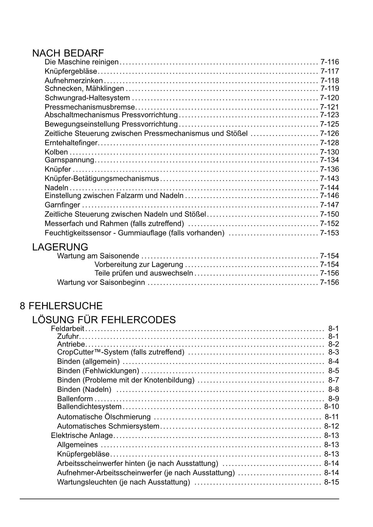 New Holland BigBaler 1290 High Density Quaderballenpresse Betriebsanleitung