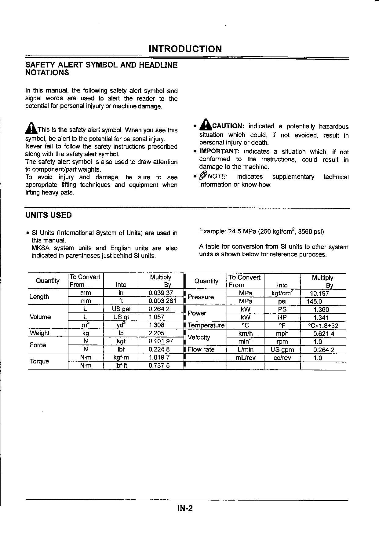 Manual técnico de resolución de problemas de la excavadora HITACHI EX75UR-3