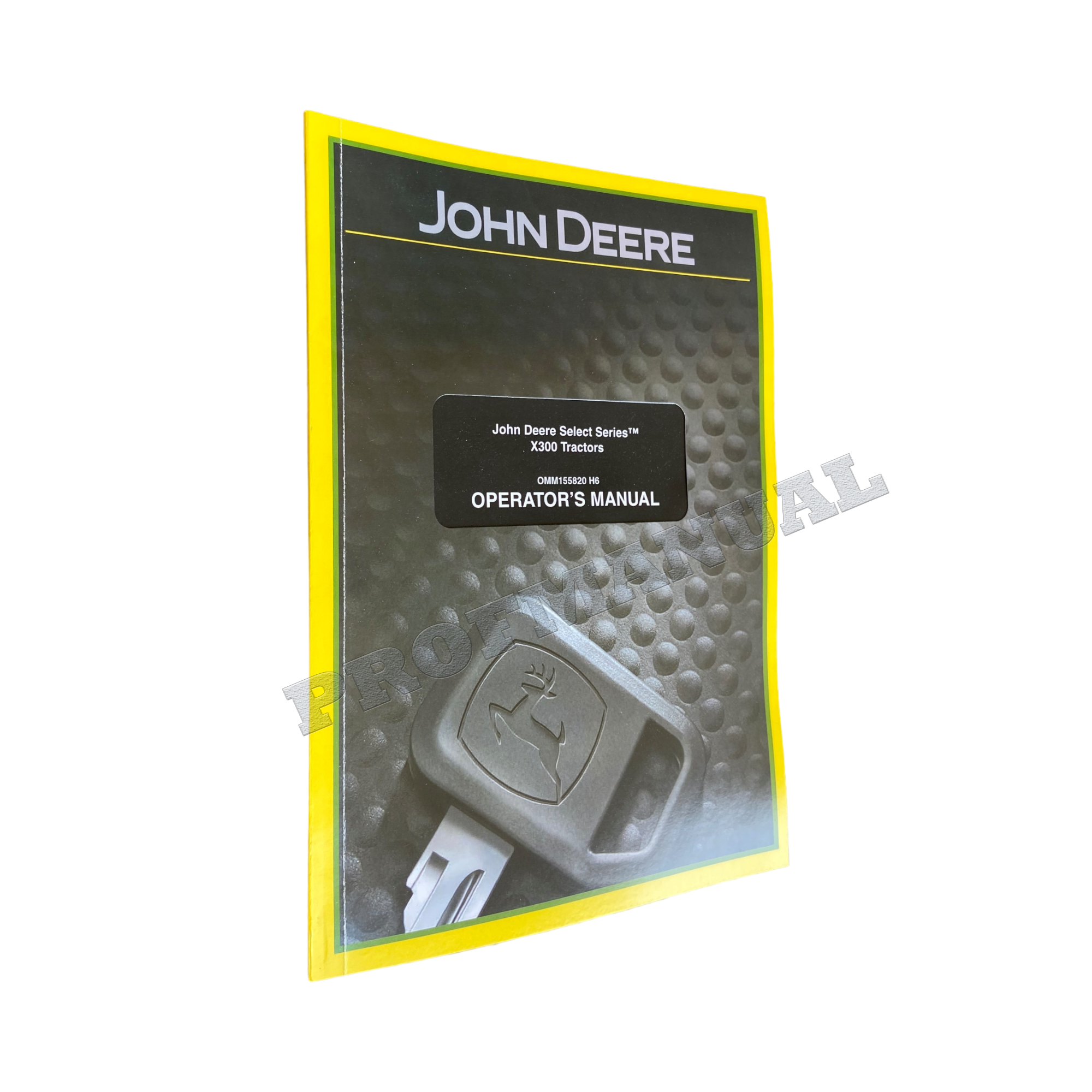 MANUAL DEL OPERADOR DEL TRACTOR JOHN DEERE X300 X304 X320 + ¡BONIFICACIÓN!