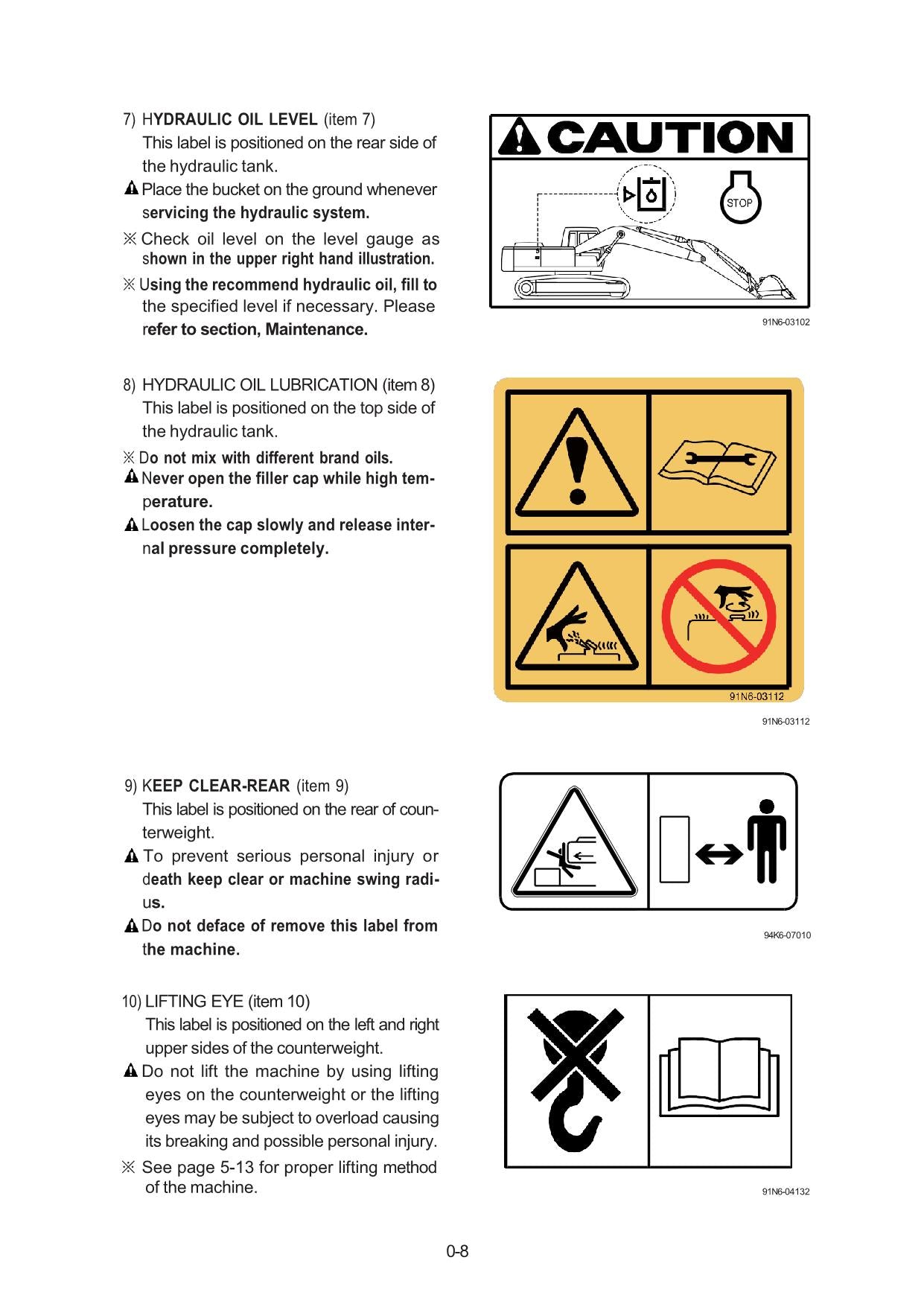 Hyundai HX210HD+ HX220HD+ CRAWLER EXCAVATOR Operators Maintenance Manual