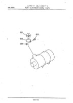 Hitachi FL150-1 ANGLING PLOW SIDE SLIDE ANGLING PLOW Loader Parts Catalog Manual