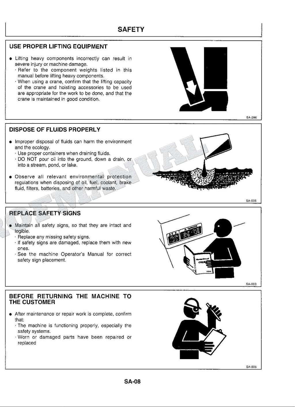HITACHI EX300-3 Excavator Workshop manual  With information on Engine Repair