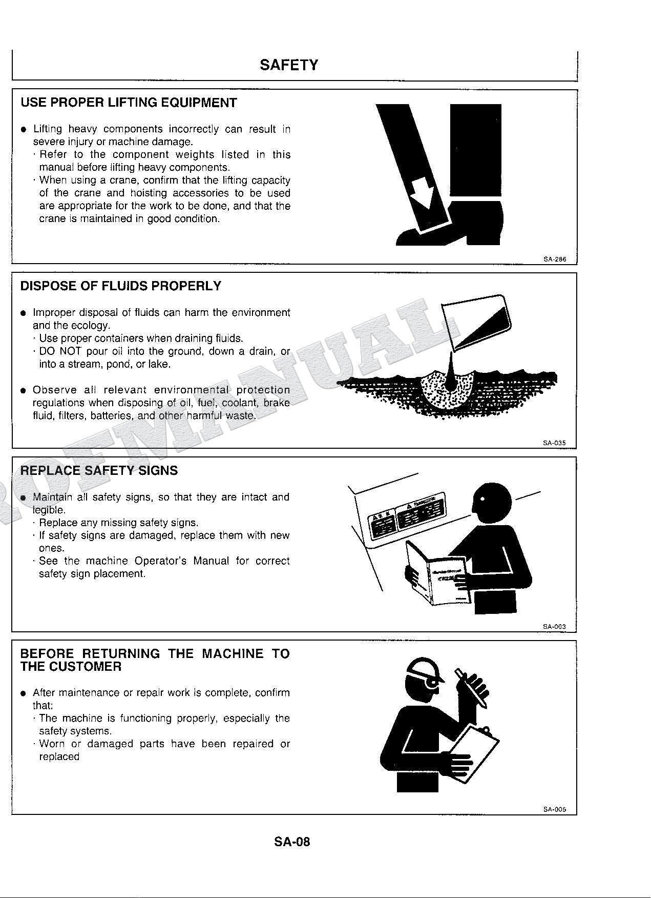 HITACHI EX300-3 Excavator Workshop manual  With information on Engine Repair