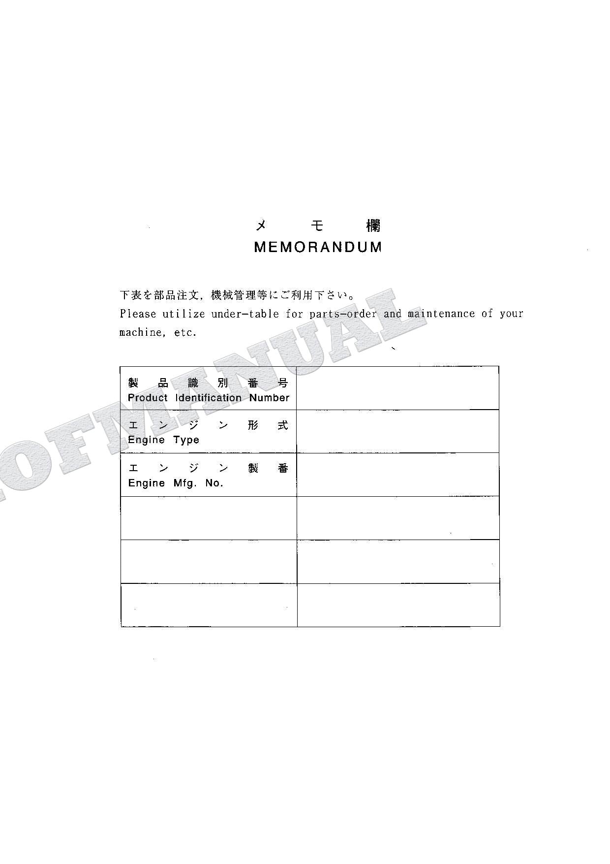 HITACHI EX135UR-5 EX135US-5 EX140US-5 Equip Comp Excavator Parts Catalog Manual