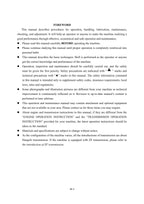 Hyundai HG170 MOTOR GRADER Operators Maintenance Manual