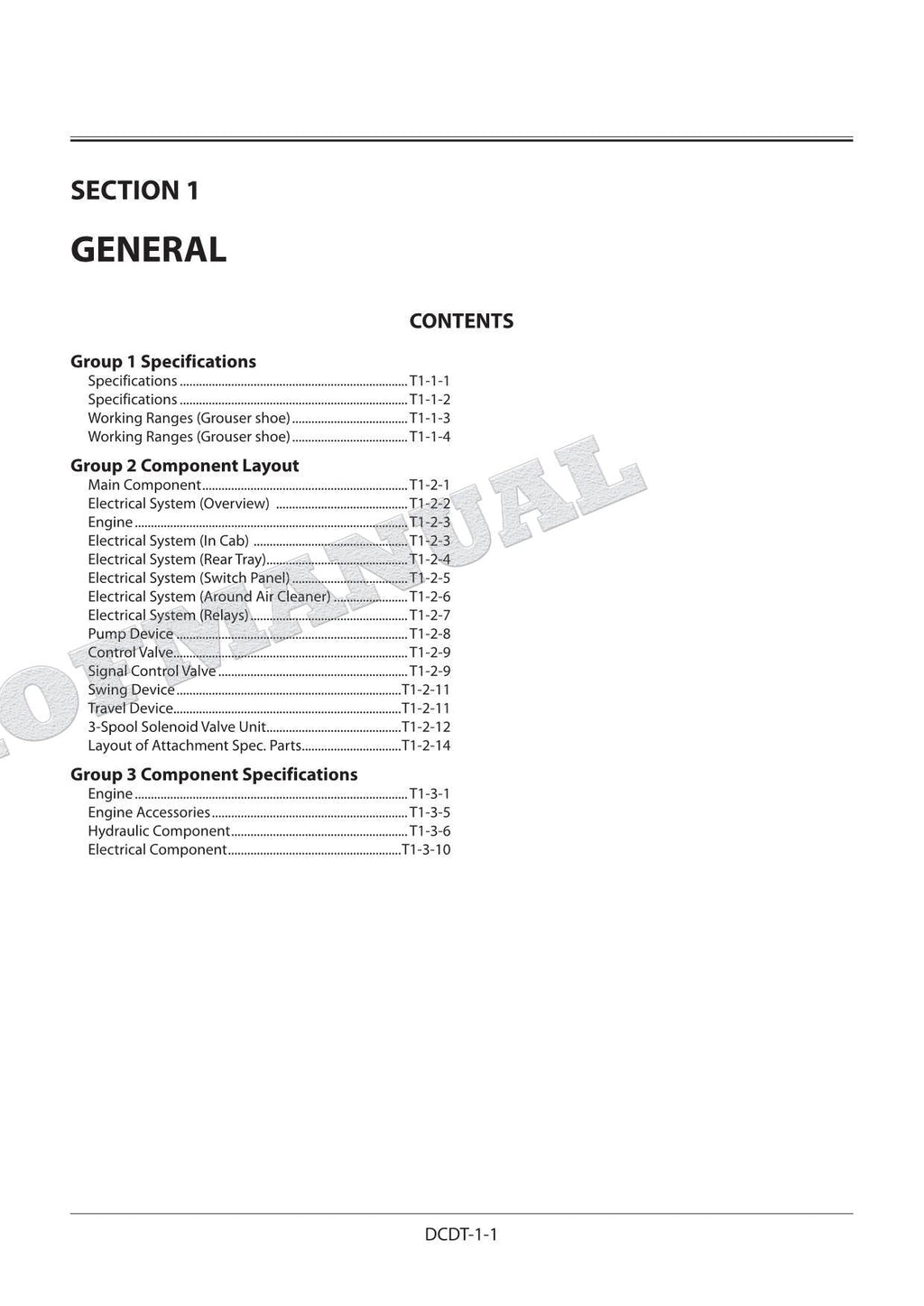 HITACHI ZX210LCH-5G ZX210K-5G Excavator Service Manual Operational Principle