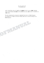 HITACHI EX120-5Z Lightweight FRONT CHINA Excavator Parts Catalog Manual