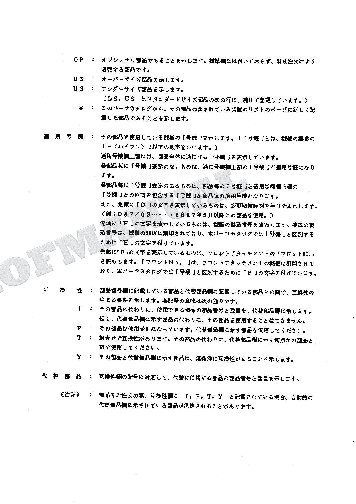 HITACHI EX100WD Excavator Parts Catalog Manual