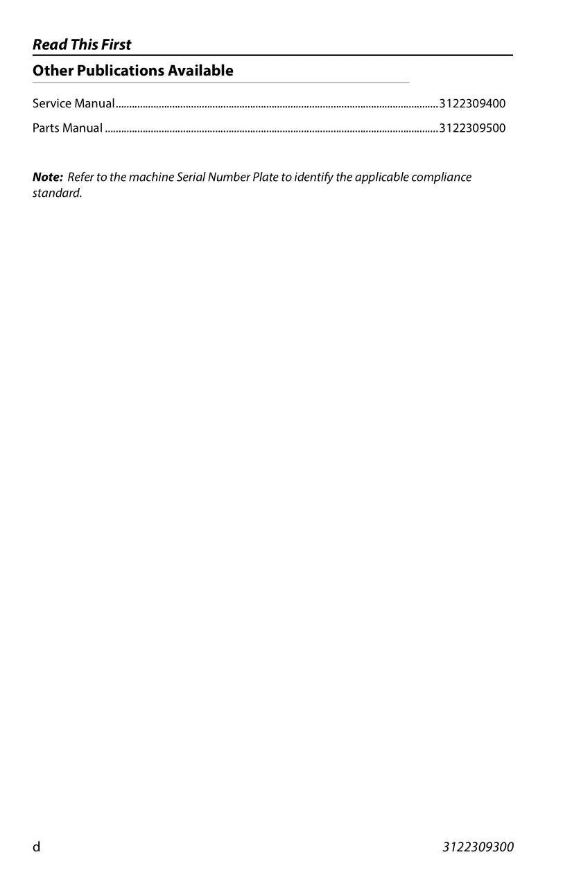 Manual del operador de mantenimiento y operación del manipulador telescópico JLG E313