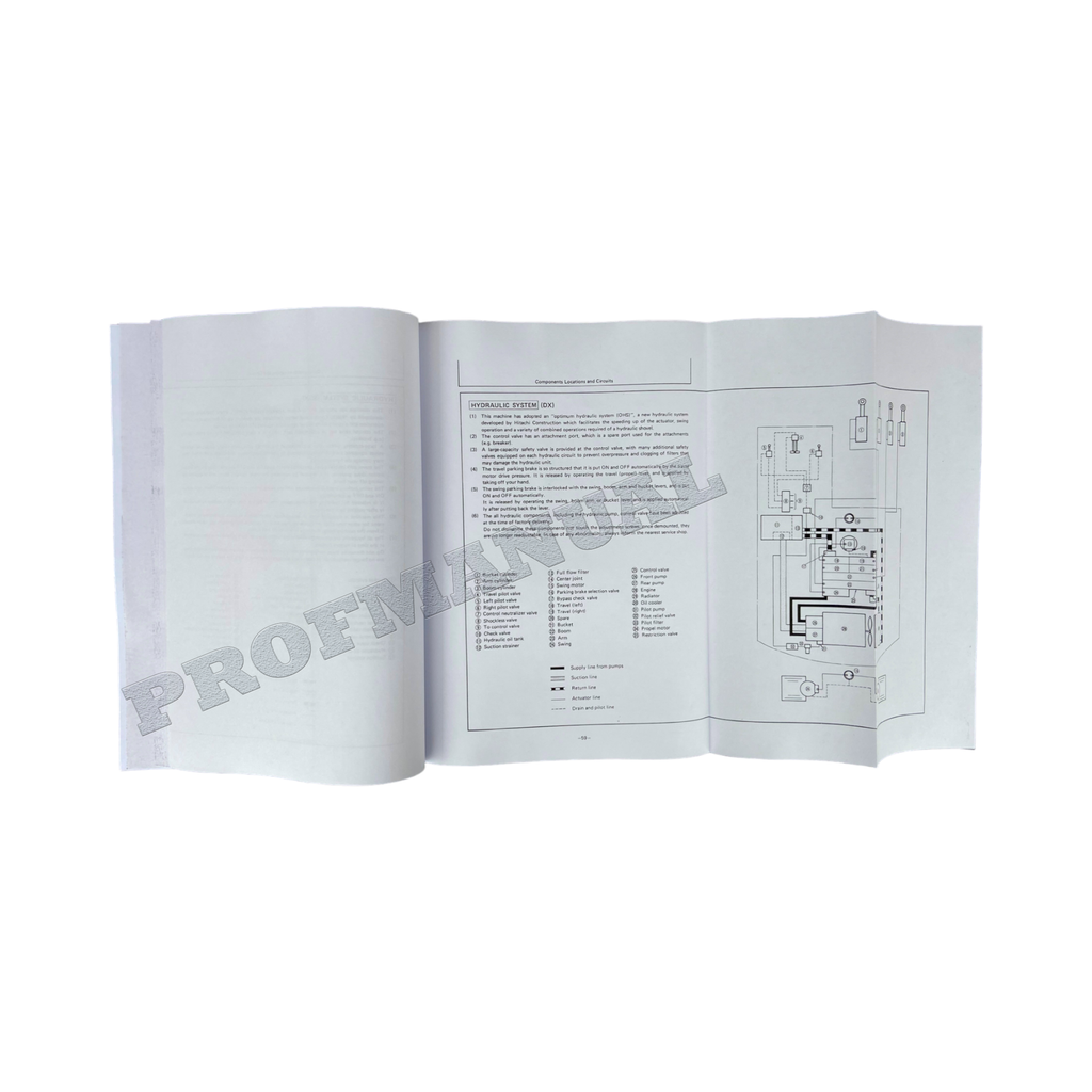 HITACHI EX120 EXCAVATOR OPERATORS MANUAL