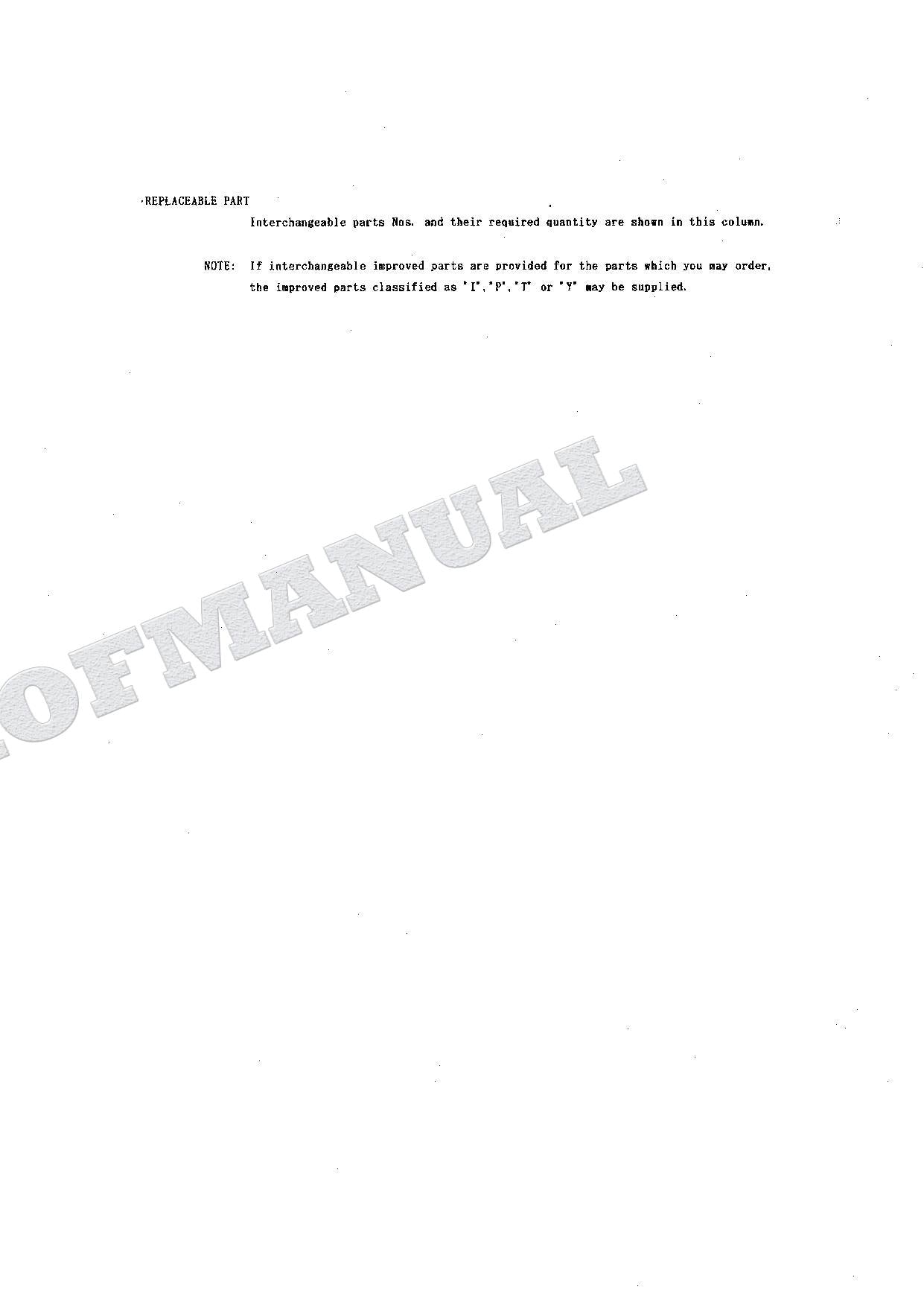 HITACHI EX100WD-3C Equipment Component Excavator Parts Catalog Manual
