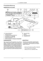 New Holland E215C E245C Bagger Betriebsanleitung