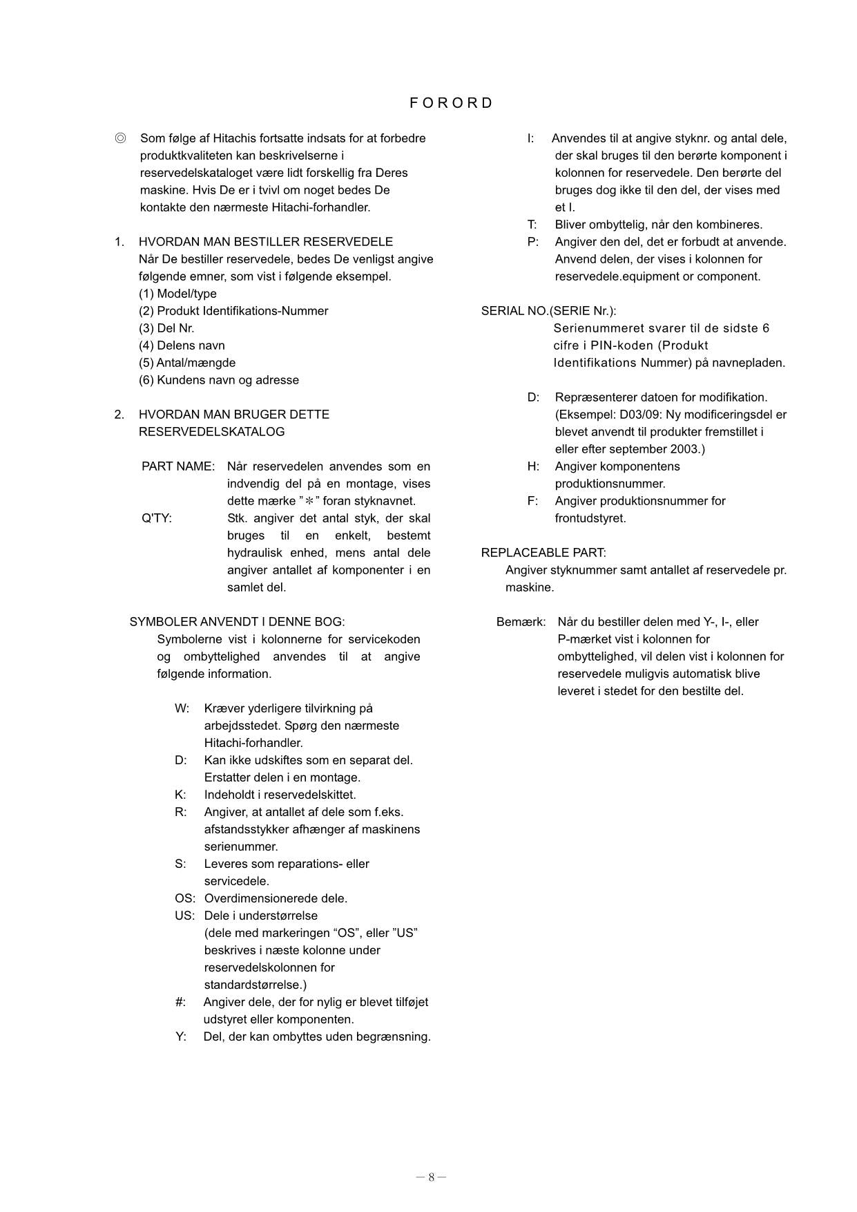 Hitachi ZW80S-5B Equip Component Wheel Loader Parts Catalog Manual SN 020001-up