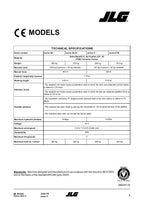 TOUCAN Junior 6A Junior 8A Vertical Lift Maintenance Operation Operators Manual