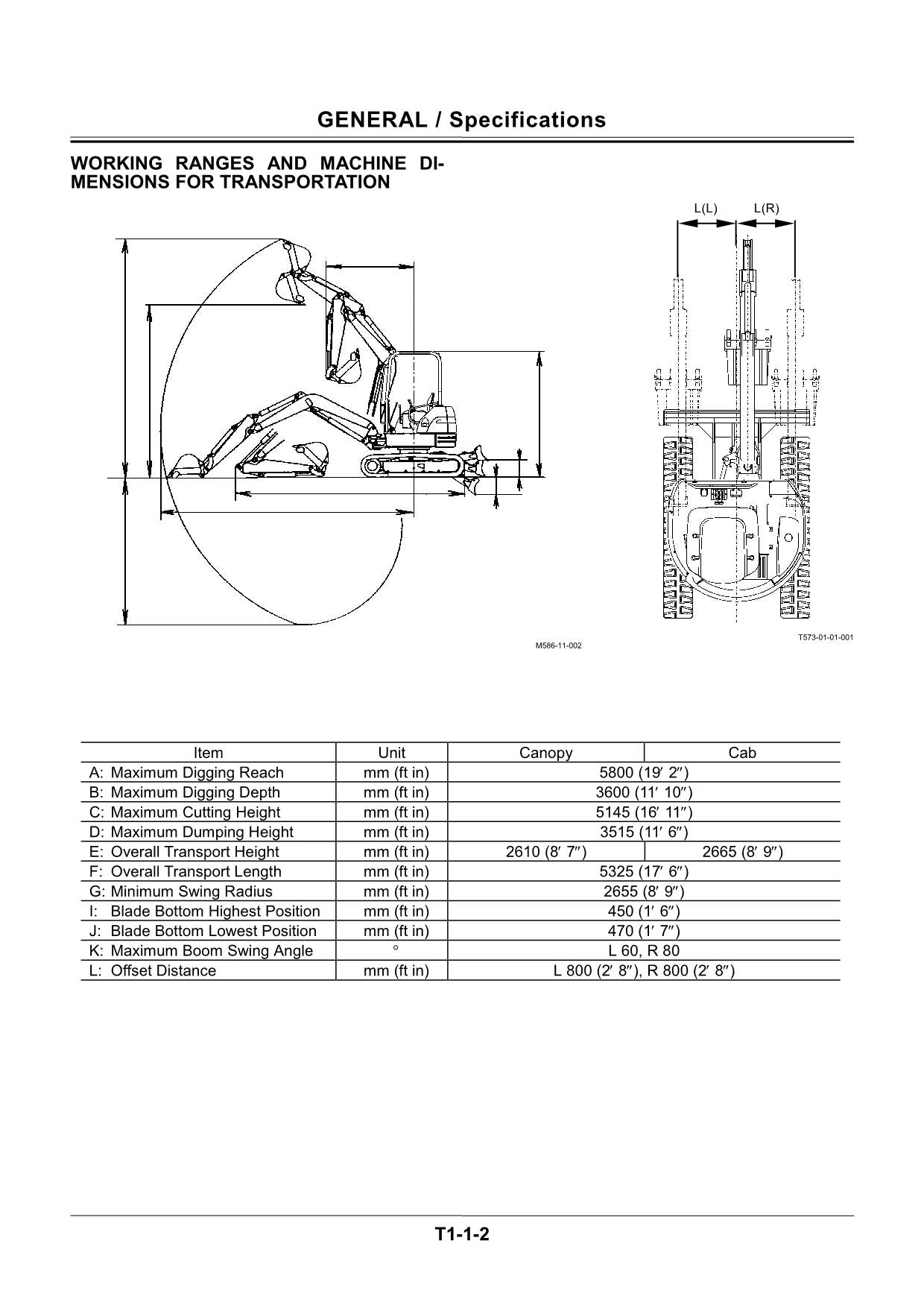 Hitachi EX50U Excavator Operational Test Troubleshooting Service Manual Schemes