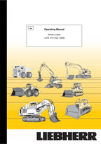 Liebherr L574 L574 S Wheel Loader Operators manual serial 12800
