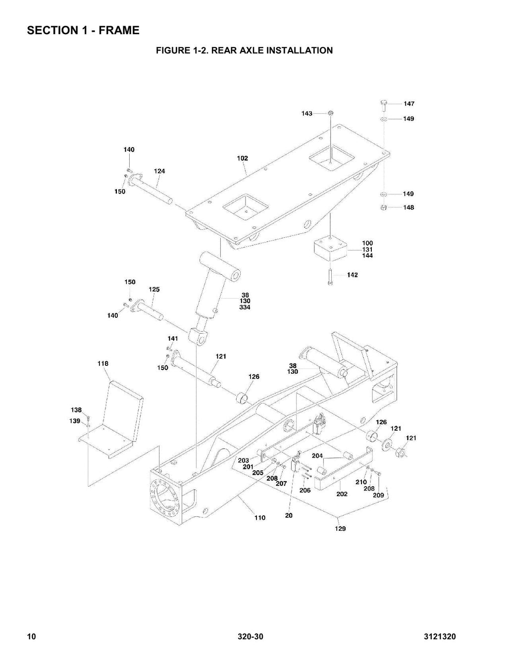 LIFTLUX 320-30 Scissor Lift Parts Catalog Manual