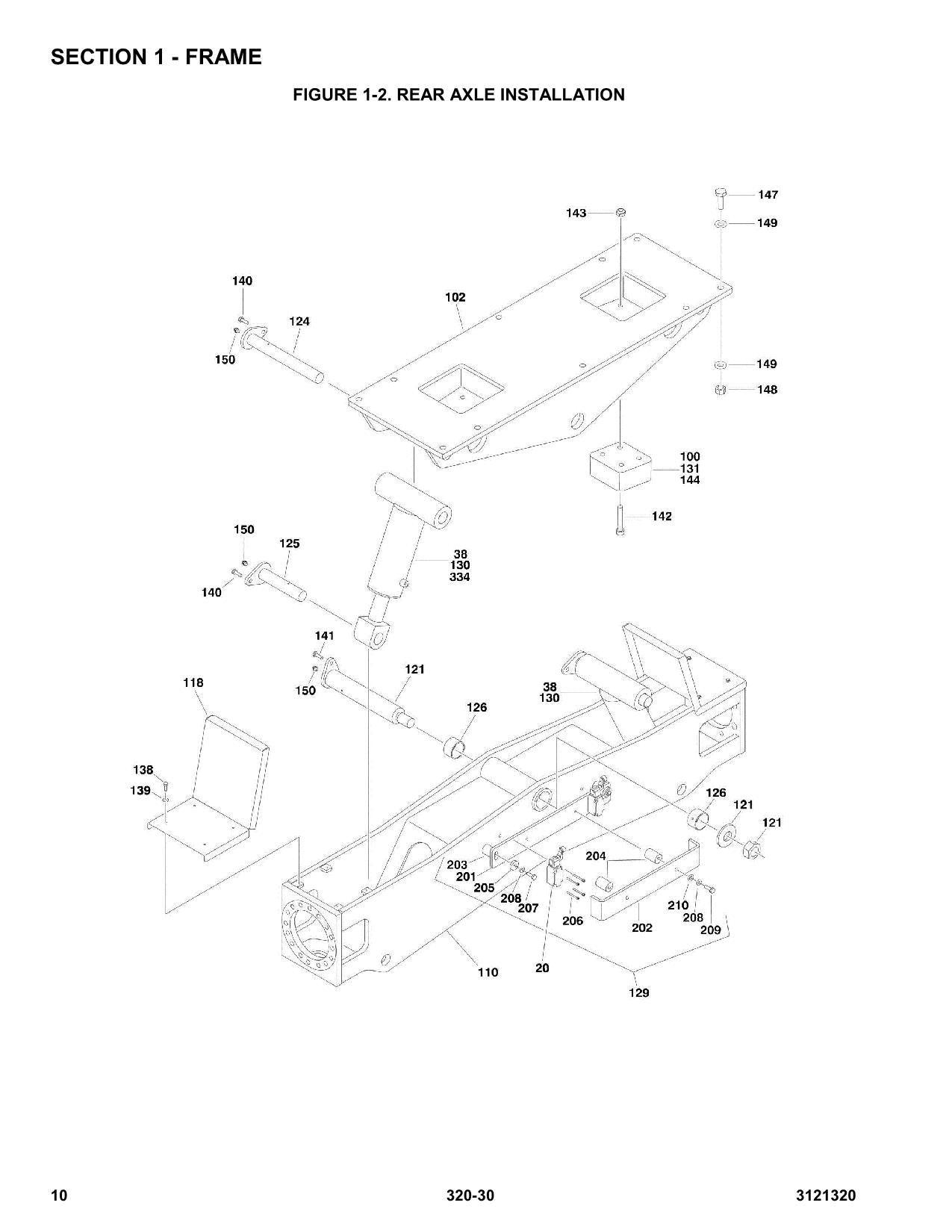 LIFTLUX 320-30 Scissor Lift Parts Catalog Manual