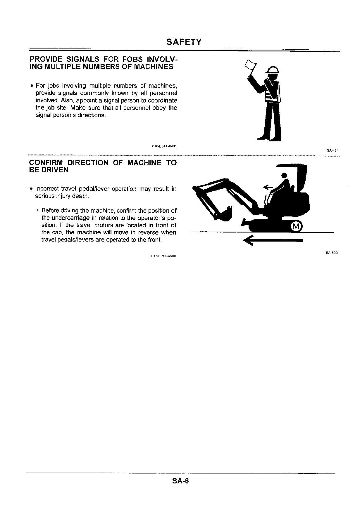Hitachi EX33U Excavator Operational Test Troubleshooting Service manual
