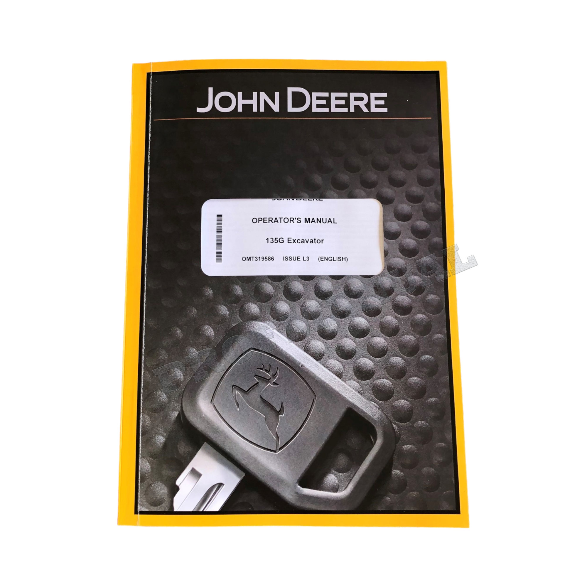 MANUAL DEL OPERADOR DE LA EXCAVADORA JONH DEERE 135G + ¡BONIFICACIÓN!