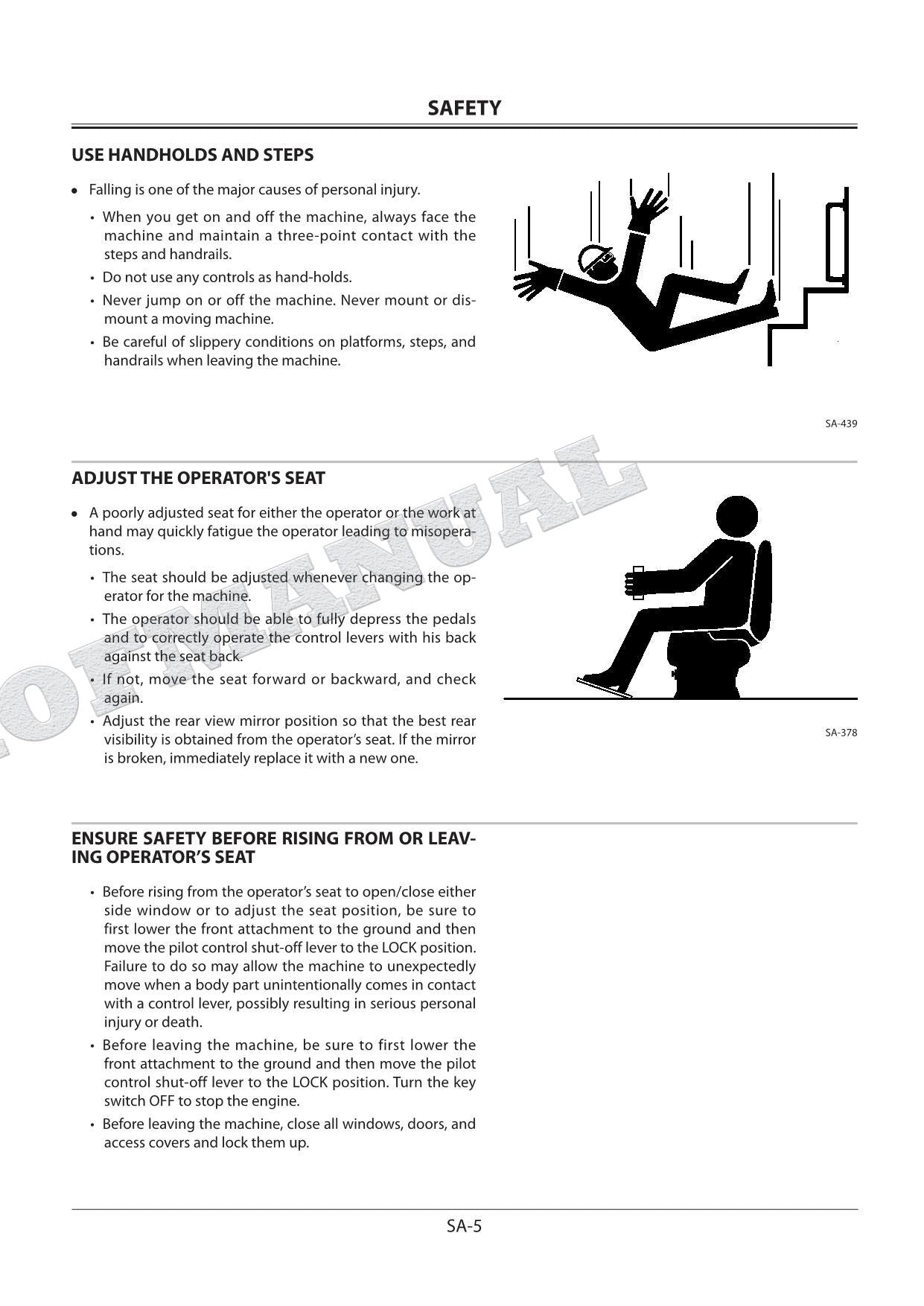 HITACHI MA200-G Soft Terrain Backhoe Workshop Manual with Big Schematics