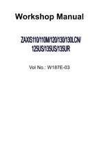 HITACHI ZAXIS ZX110 ZX110M ZX120 ZX130 Excavator Workshop Service Manual
