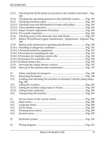 JLG X23J Compact Crawler Boom Maintenance Operation Operators Manual