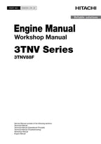 Hitachi YANMAR 3TNV88F Engine Service manual