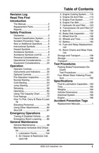 SKYTRAK 6036 Telehandler Maintenance Operation Operators Manual 8990415