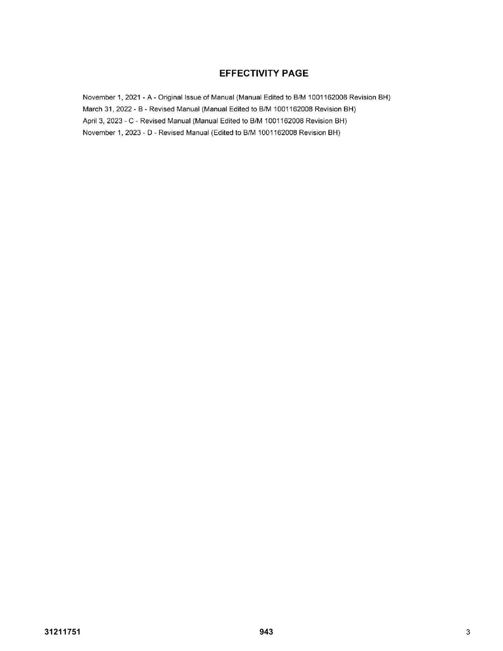 Manual del catálogo de piezas del manipulador telescópico JLG 943 31211751