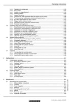 Liebherr A316 Litronic Industrie Excavator  Operators manual