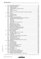Liebherr ER954 C - High-Rise Excavator Operators manual