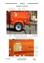 JLG 6308AN 6308AN-6 8308AN 9308AN Series Lighting TOWER Parts Catalog Manual