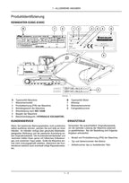 New Holland E265C E305C Bagger Betriebsanleitung