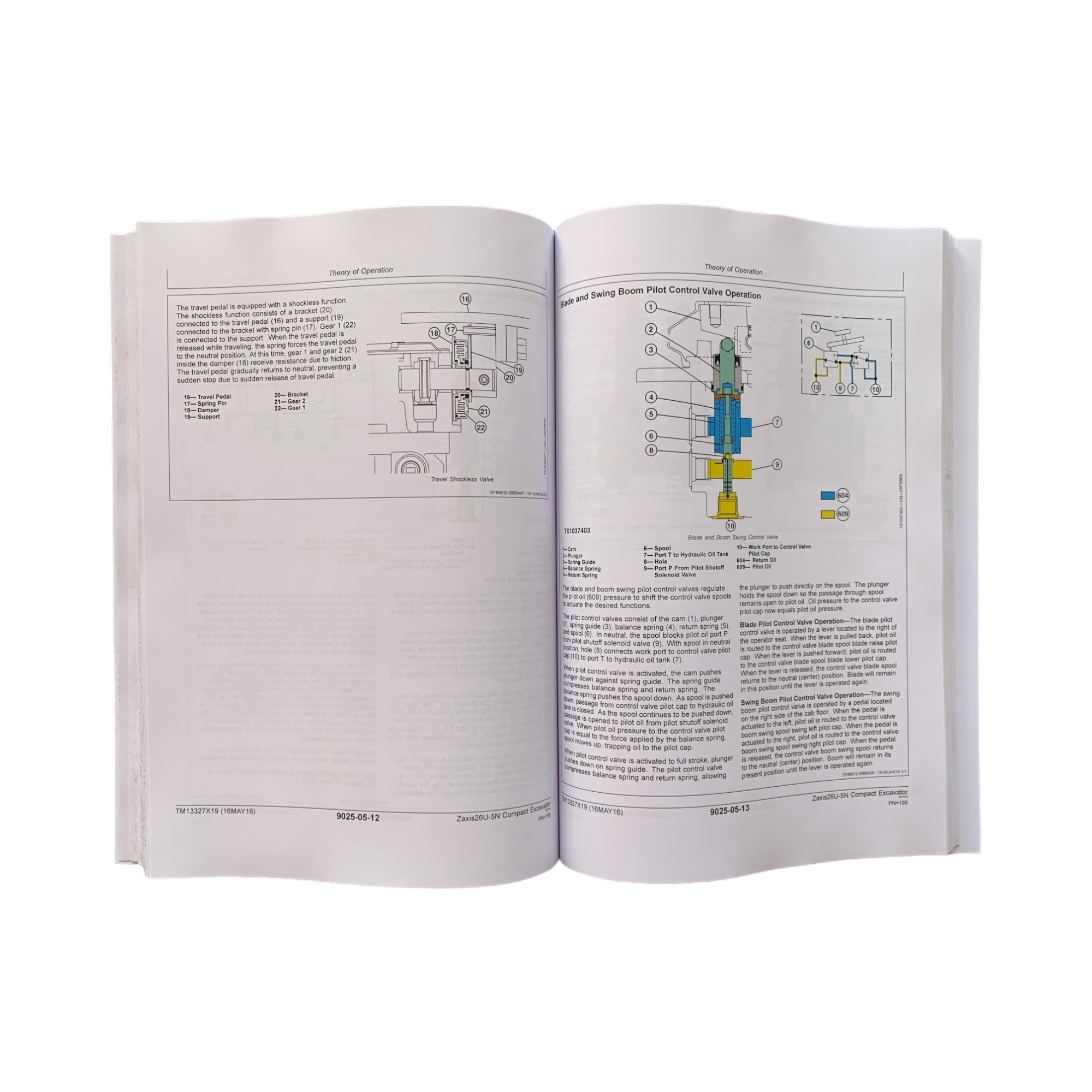 HITACHI ZAXIS26U-5N EXCAVATOR OPERATION TEST SERVICE MANUAL