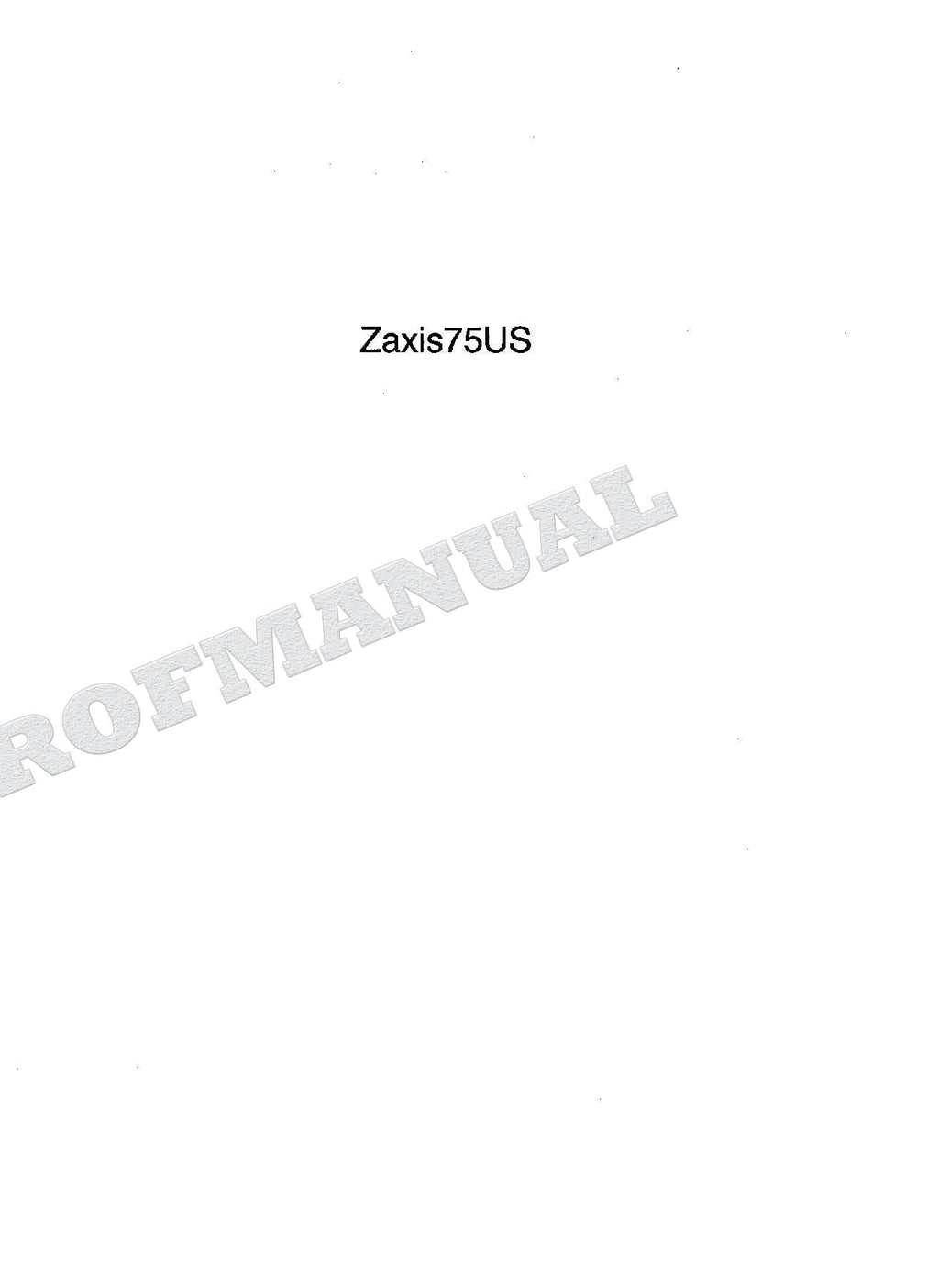 Manual del catálogo de piezas de la excavadora grúa HITACHI ZX75US 125US 135US 225US 225USR ML