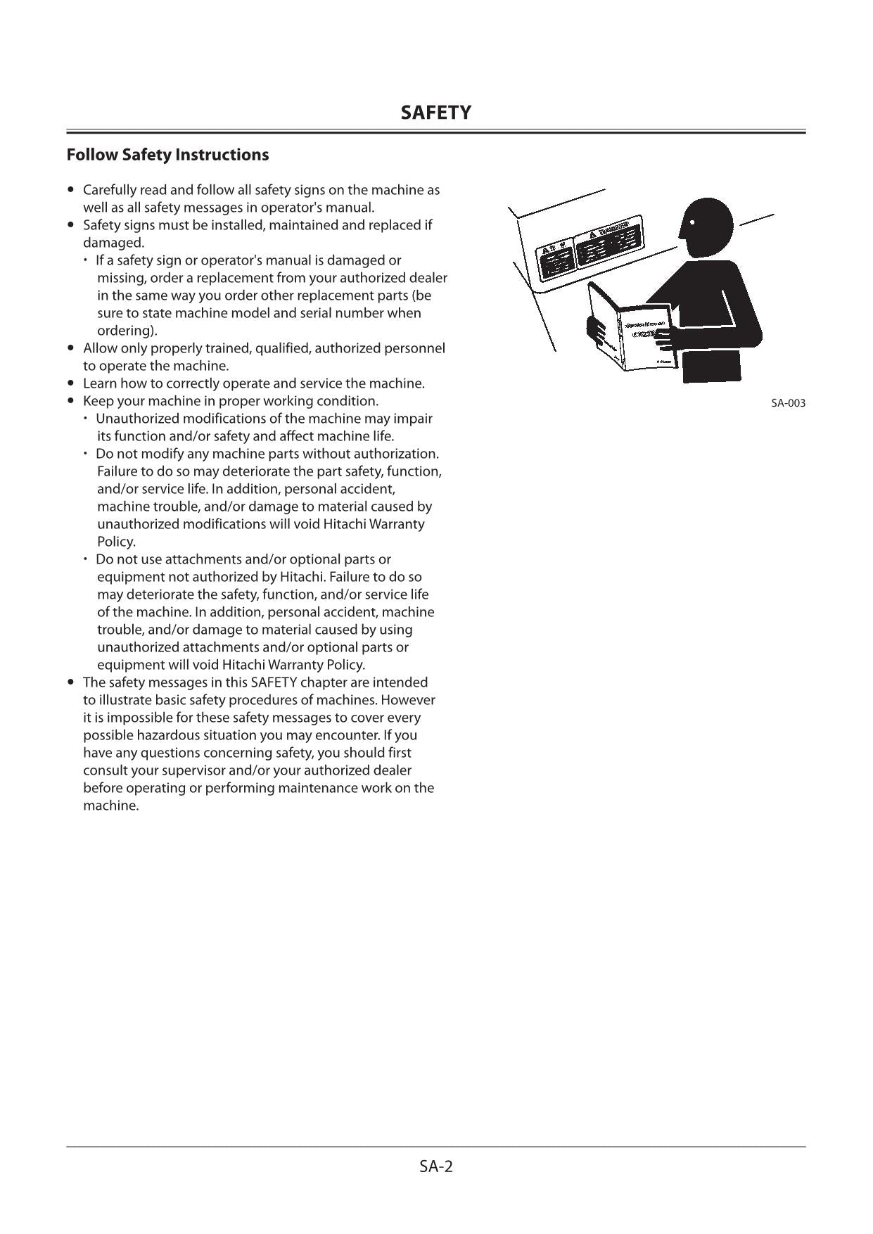 Hitachi ZX30U-5B Excavator Service Manual with Schemes