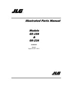 Manual del catálogo de piezas del manipulador telescópico JLG G5-19A G6-23A