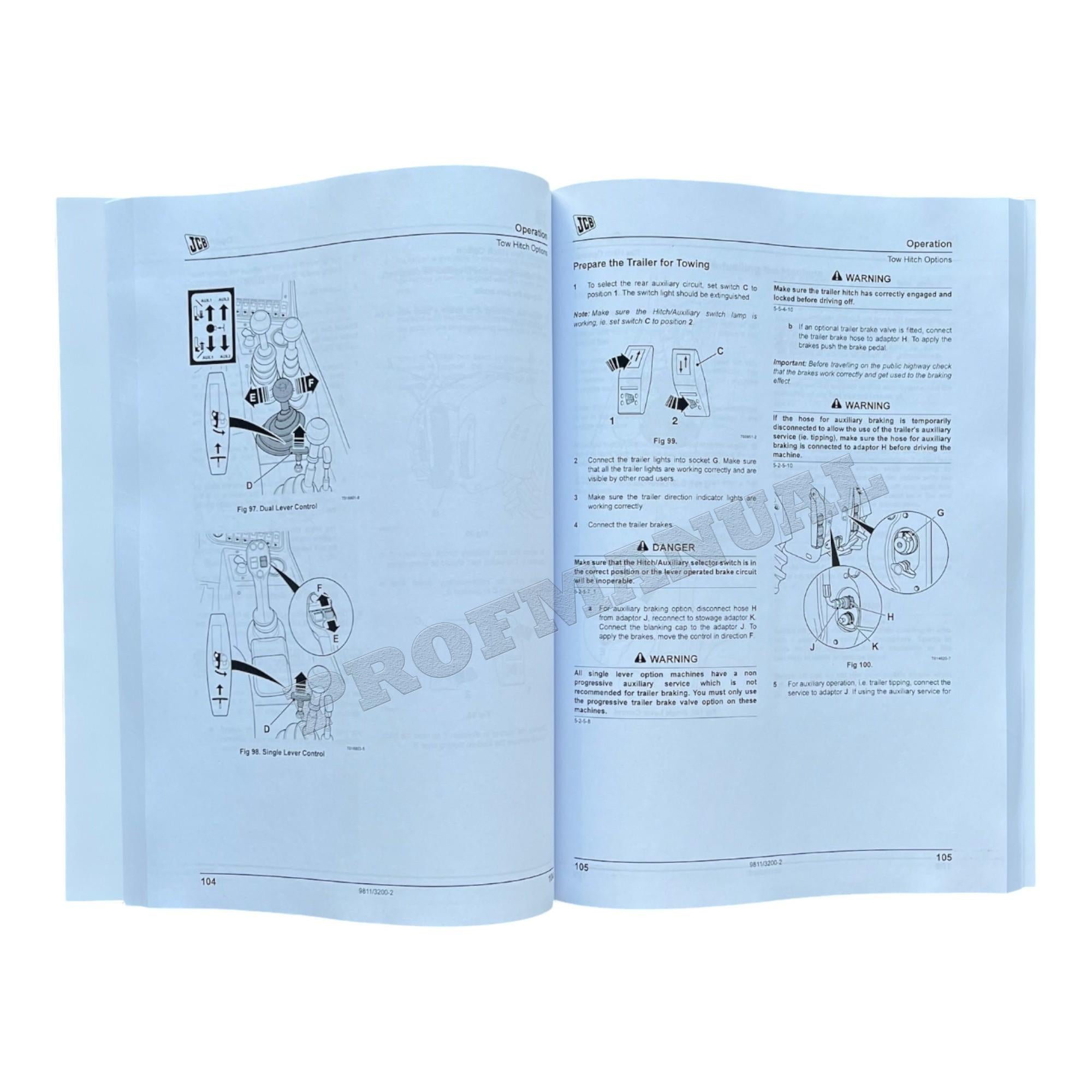 JCB 526-56 Telescopic Handler Operators Manual 9811_3200