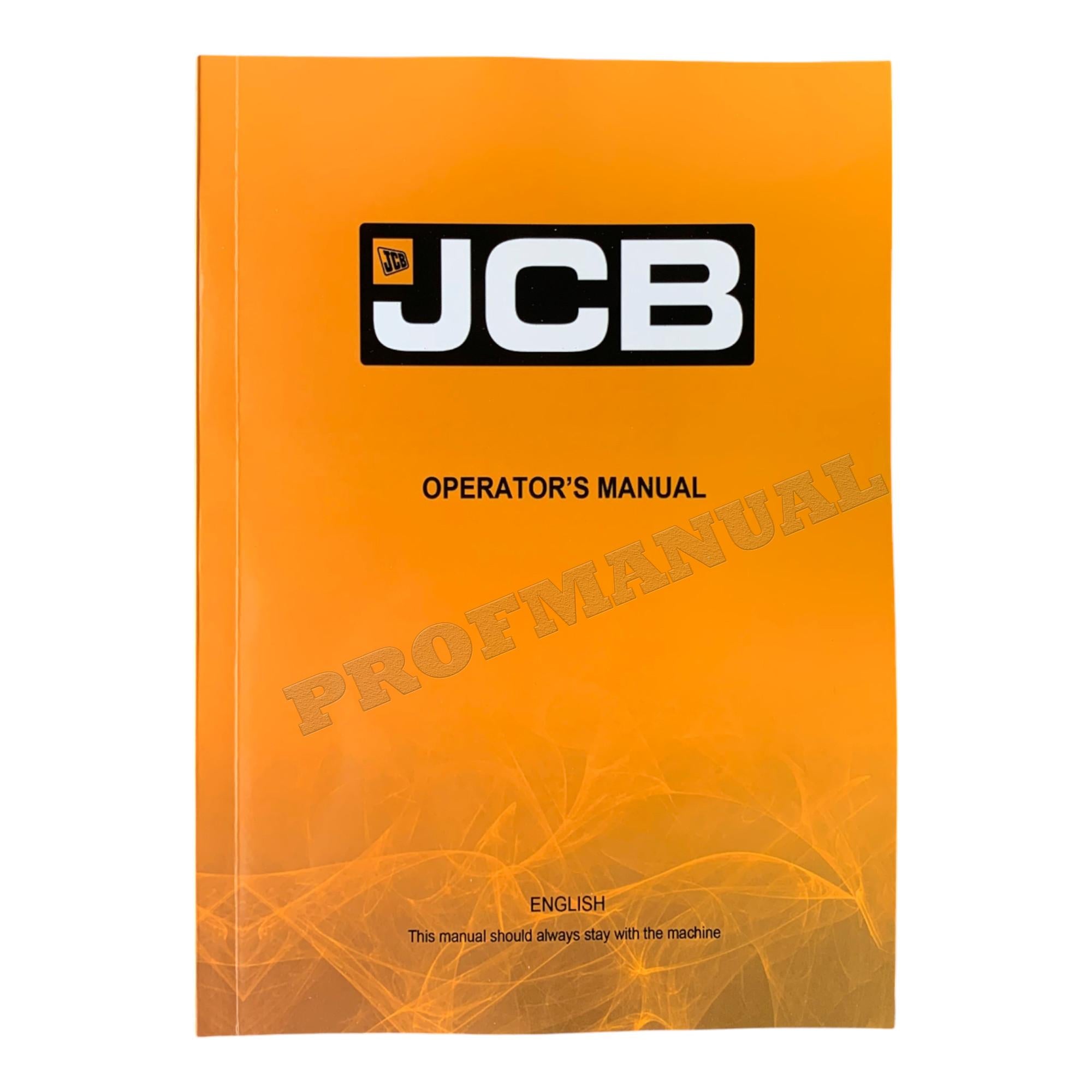 JCB 535-125 HiViz 535-140 HiViz Handler Operators Manual 9811/5800
