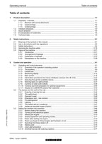 Liebherr R944 C Tunnel Excavator Operators manual serial 26800