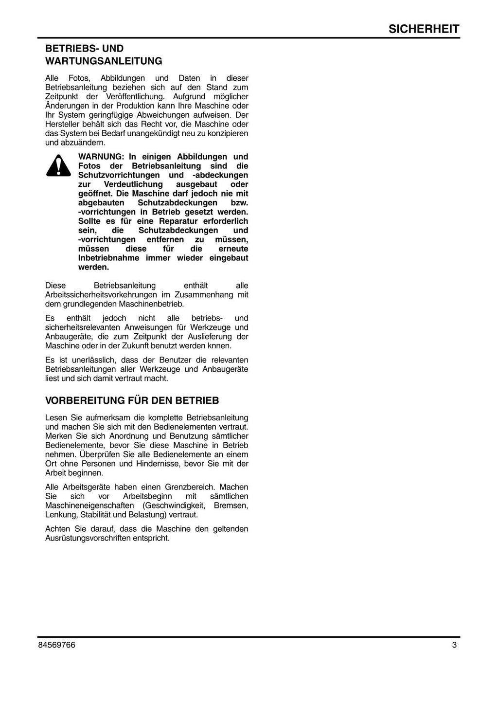 New Holland BB9090 Monitor Betriebsanleitung